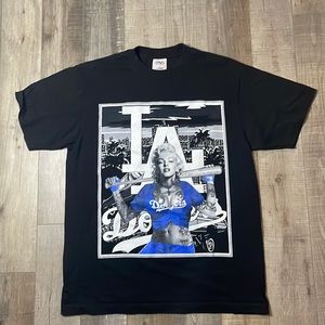 Marilyn Monroe La dodgers Tee shirt